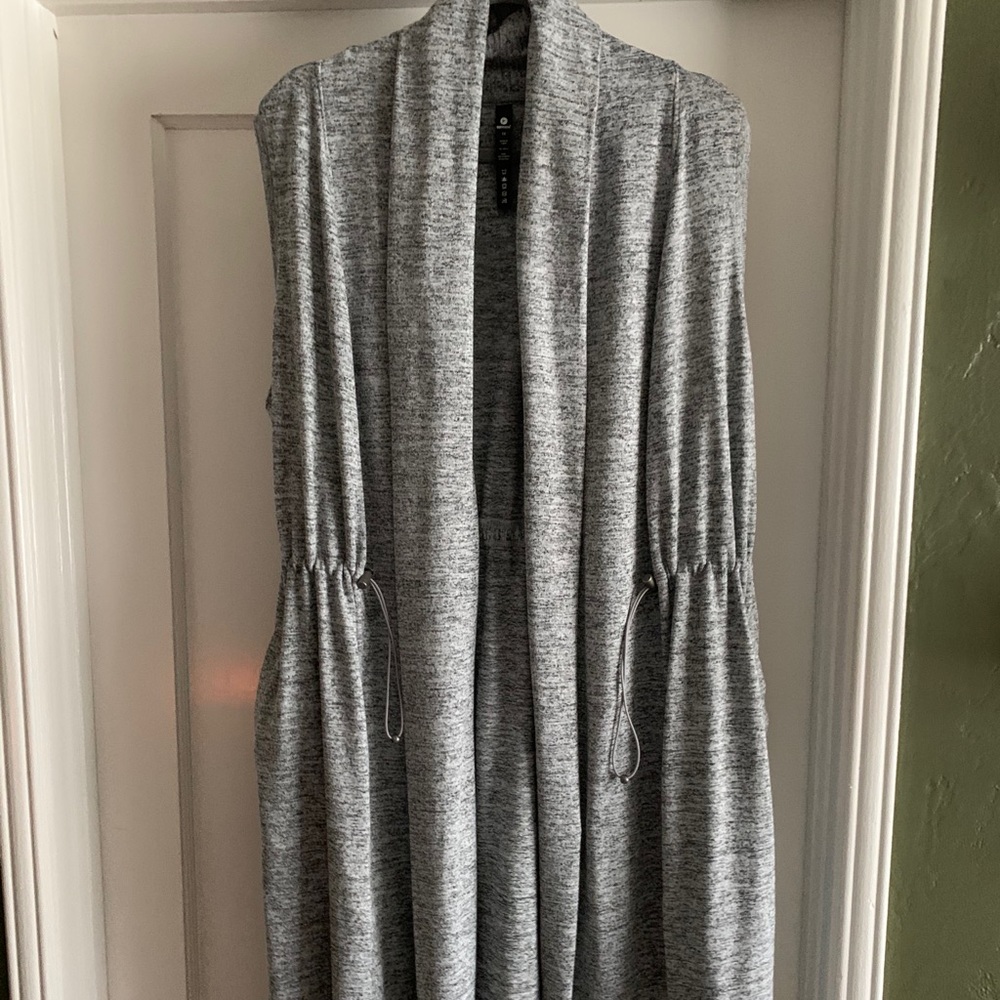 Grey Duster Vest